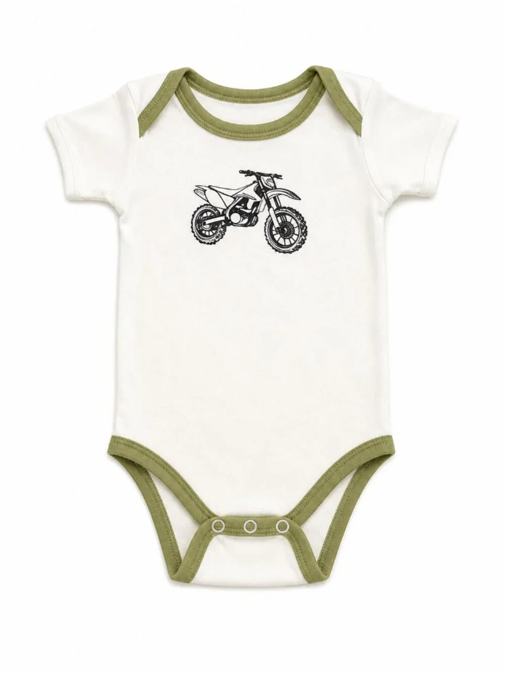 Hudson Baby Unisex Baby Cotton Bodysuit Bundle | 3-Pack | Neutral Prints